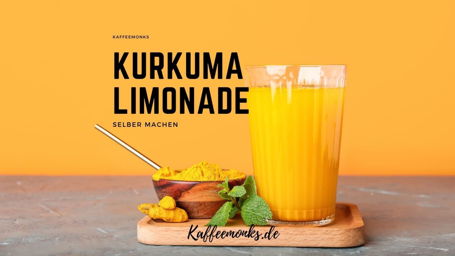 kurkuma limonade das superfood als getränk