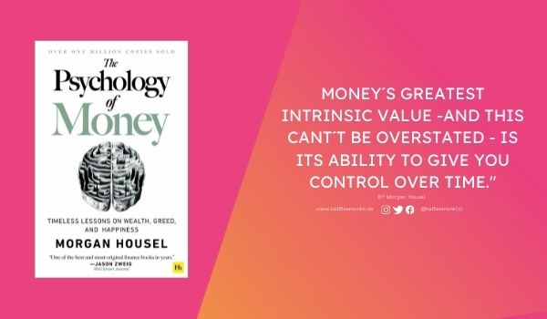 1. The Psychology of Money by Morgan Housel​
